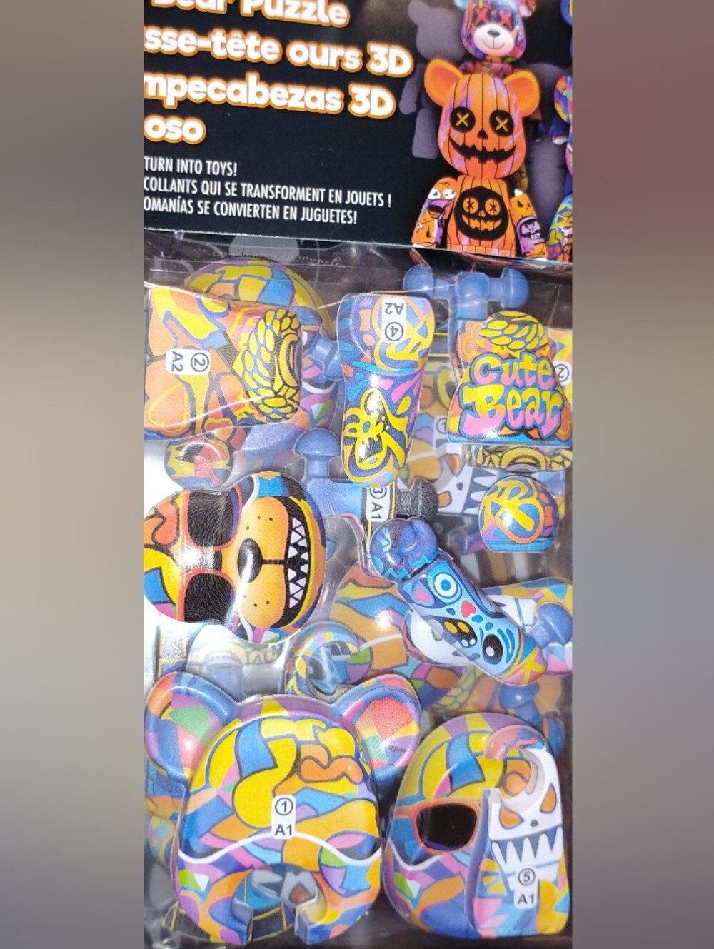 Five Nights at Freddy's 3D Puzzle Sticker Pack 3 for $12